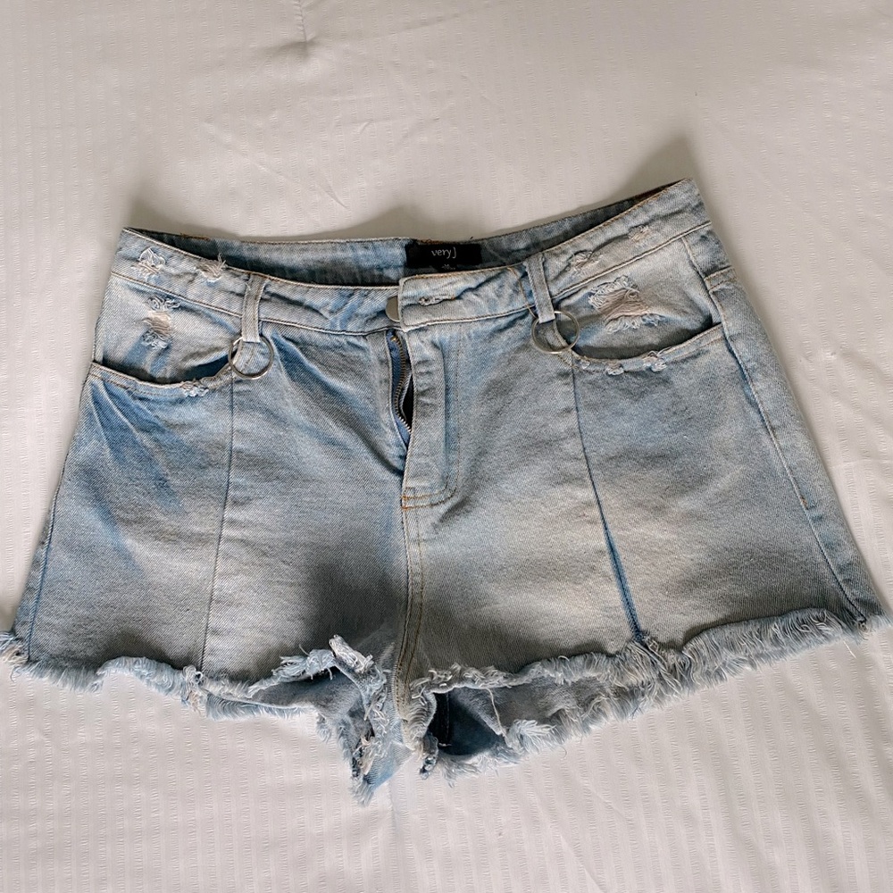 Jean shorts from a vintage boutique in Oregon.